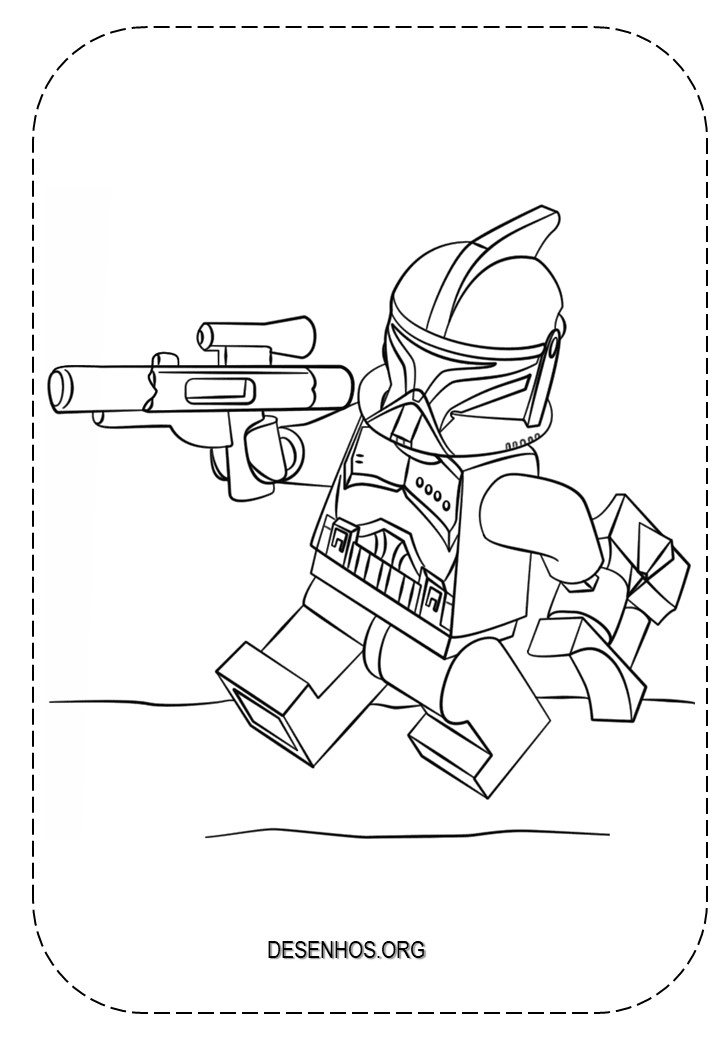 desenho para colorir lego star wars 6 desenho para colorir lego star wars 6