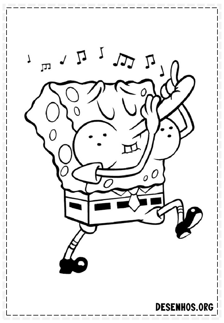 desenhos do bob esponja para colorir 118