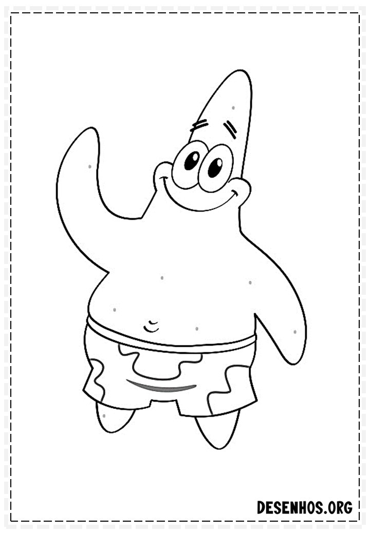 desenhos do bob esponja para colorir 122