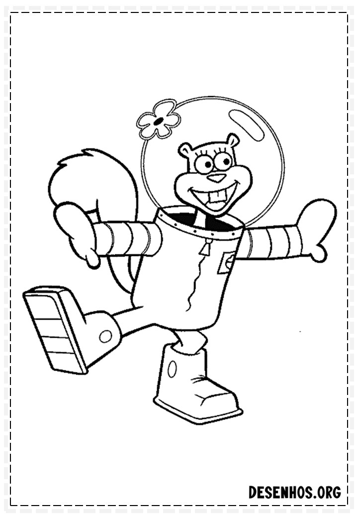 desenhos do bob esponja para colorir 127