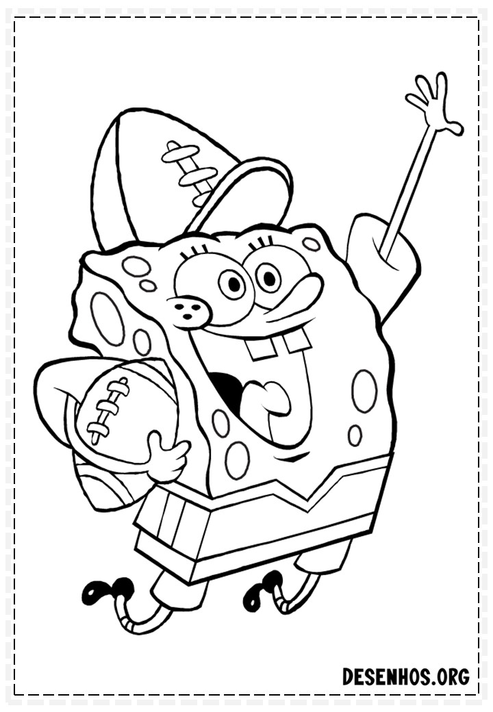 desenhos do bob esponja para colorir 134