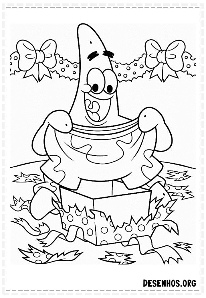 desenhos do bob esponja para colorir 143