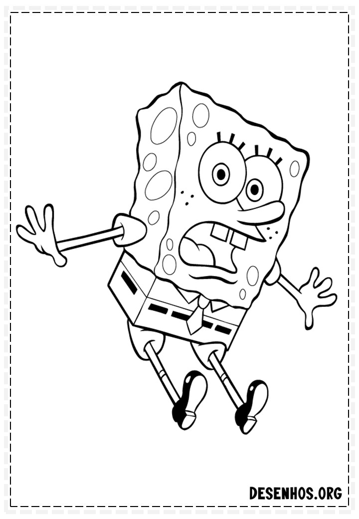 desenhos do bob esponja para colorir 29