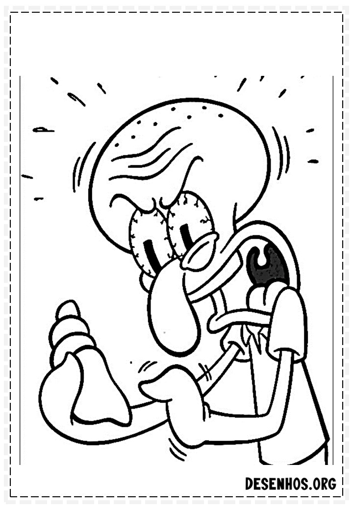 desenhos do bob esponja para colorir 30