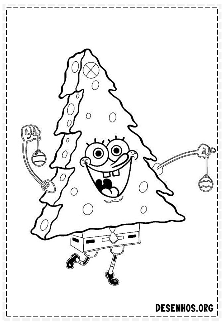 desenhos do bob esponja para colorir 35