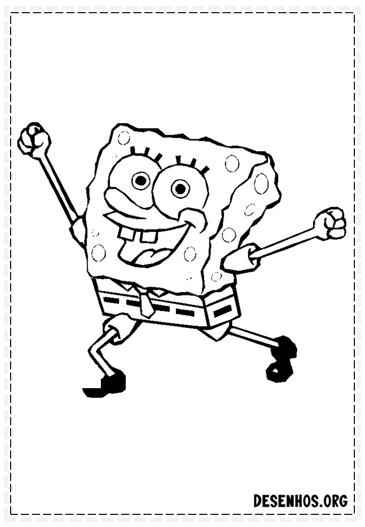 desenhos do bob esponja para colorir 78