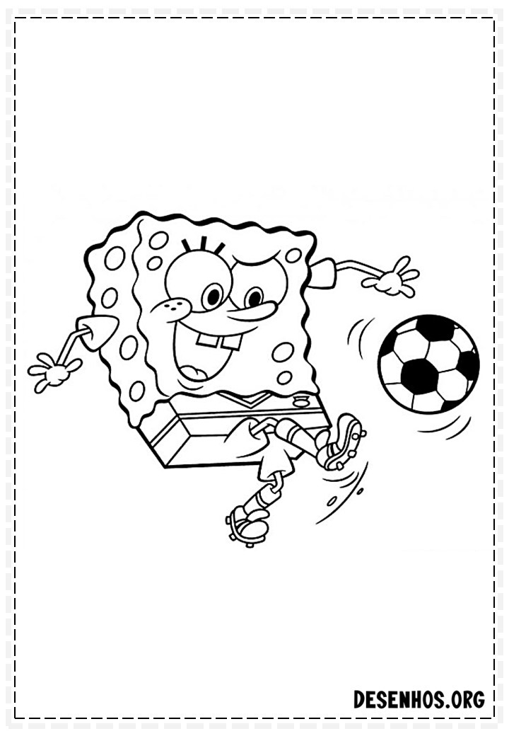 desenhos do bob esponja para colorir 86