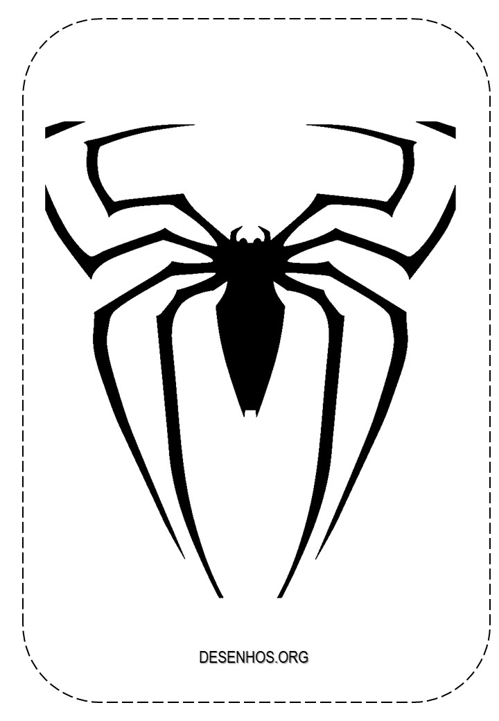 desenhos para colorir homem aranha 18
