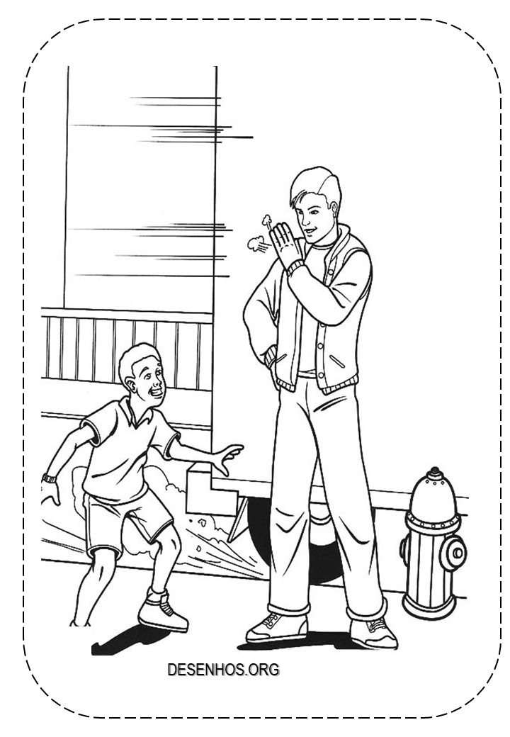 desenhos para colorir homem aranha 80