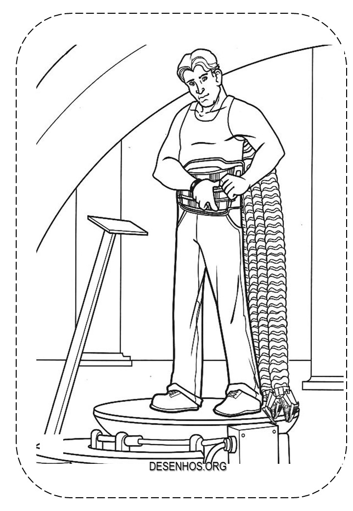 desenhos para colorir homem aranha 83