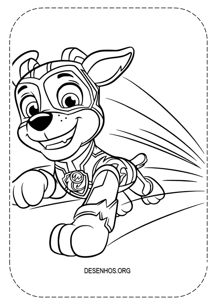 desenhos para colorir patrulha canina 100