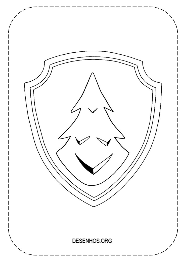 desenhos para colorir patrulha canina 11