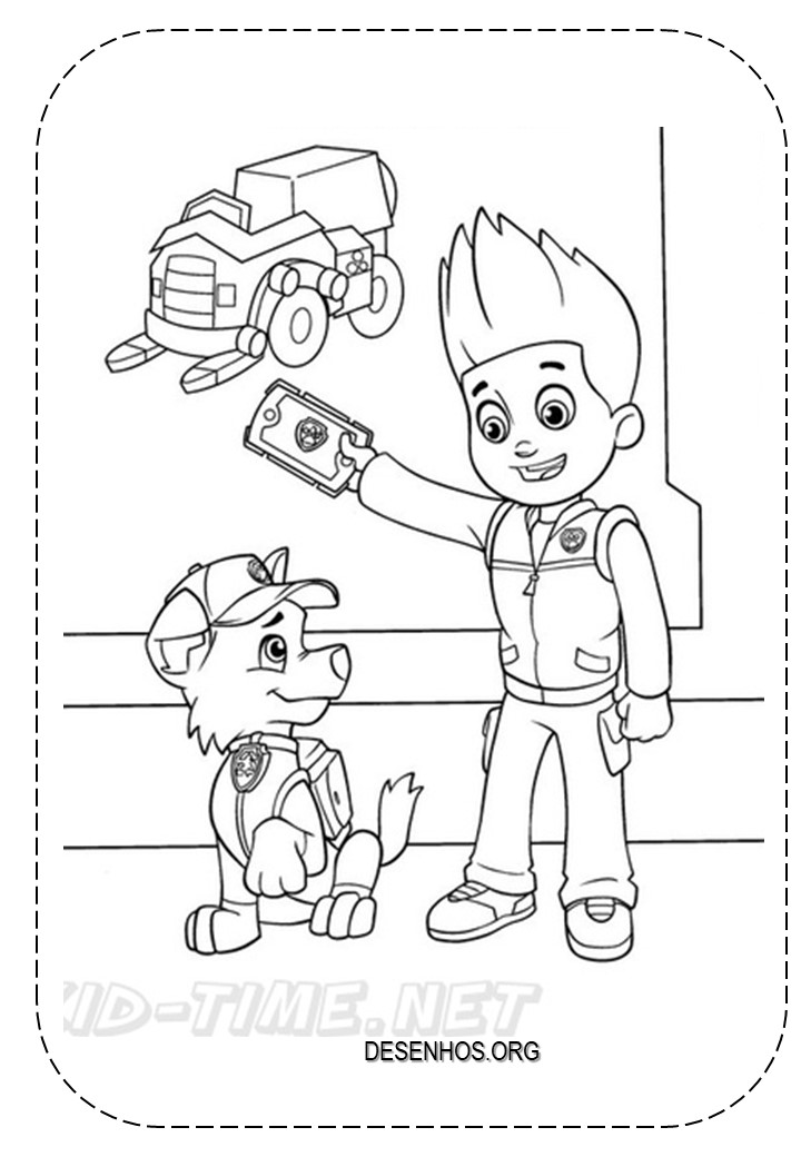 desenhos para colorir patrulha canina 116