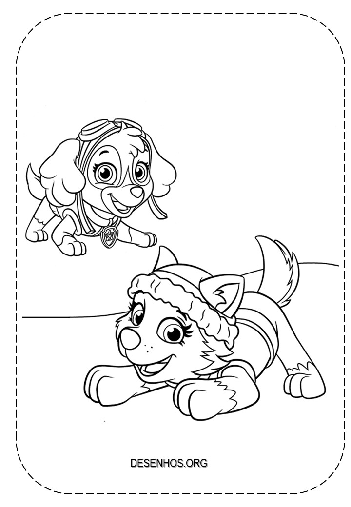 desenhos para colorir patrulha canina 13 desenhos para colorir patrulha canina 13