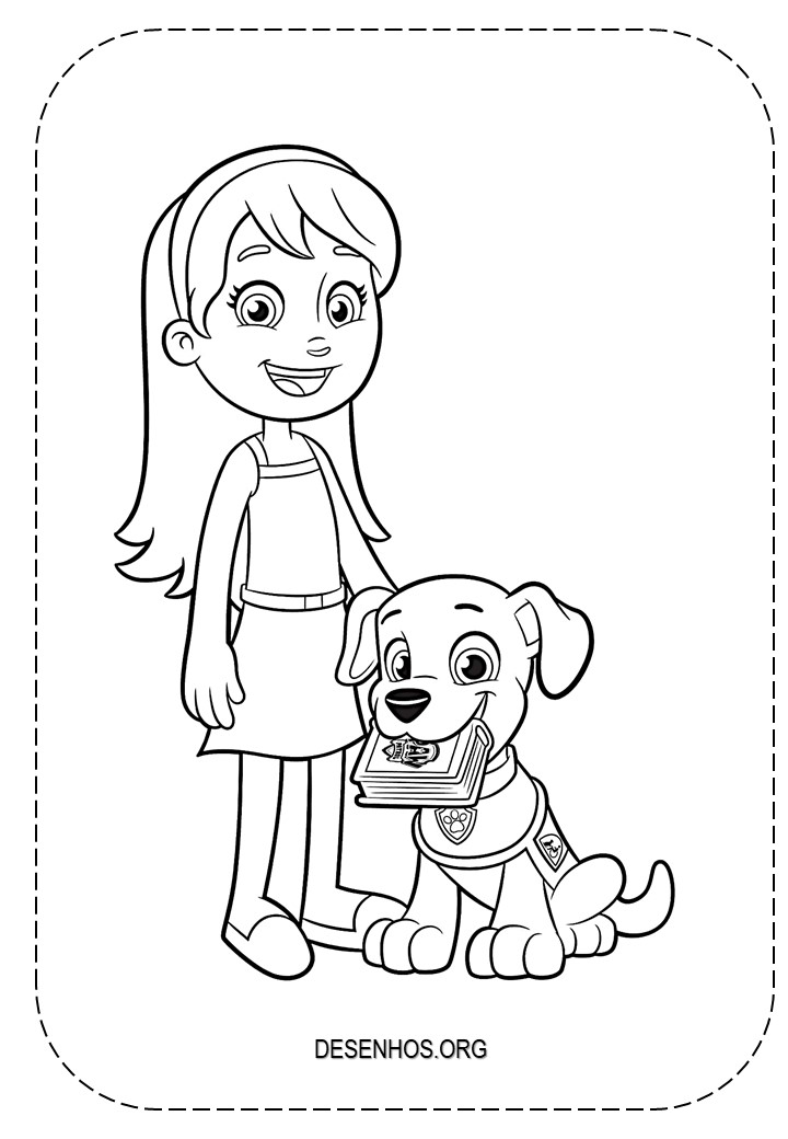 desenhos para colorir patrulha canina 130
