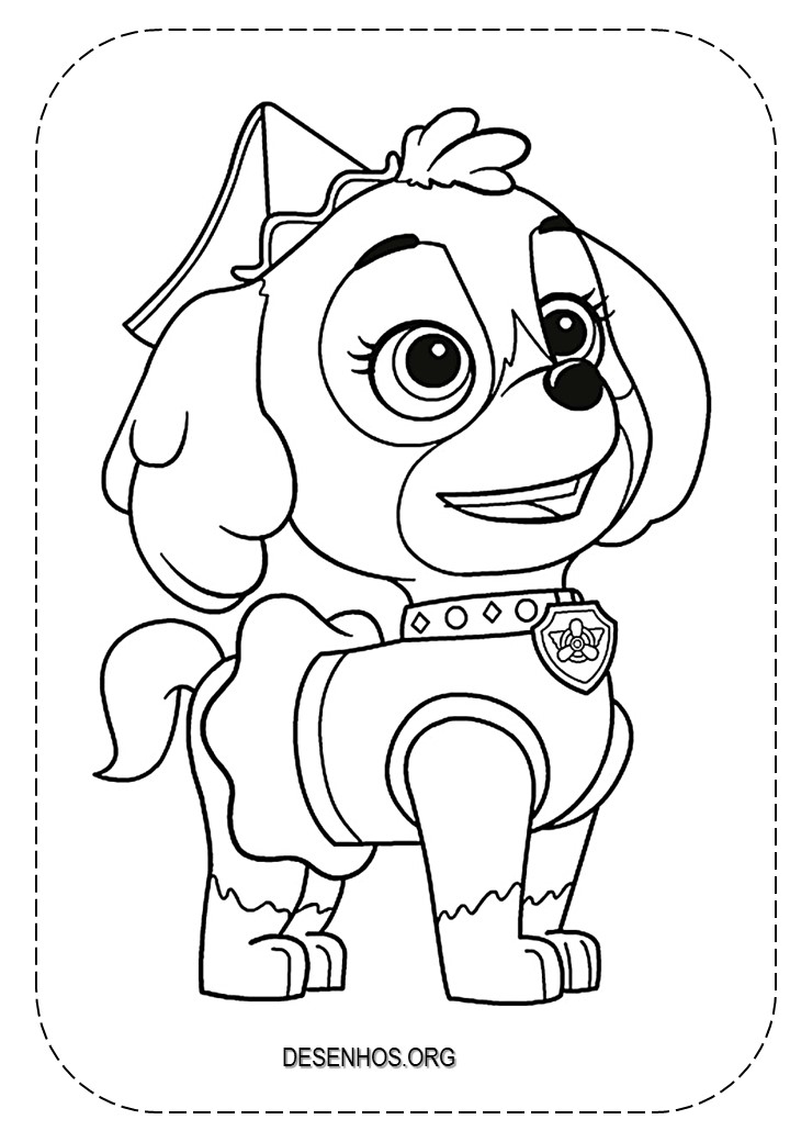 desenhos para colorir patrulha canina 150 desenhos para colorir patrulha canina 150