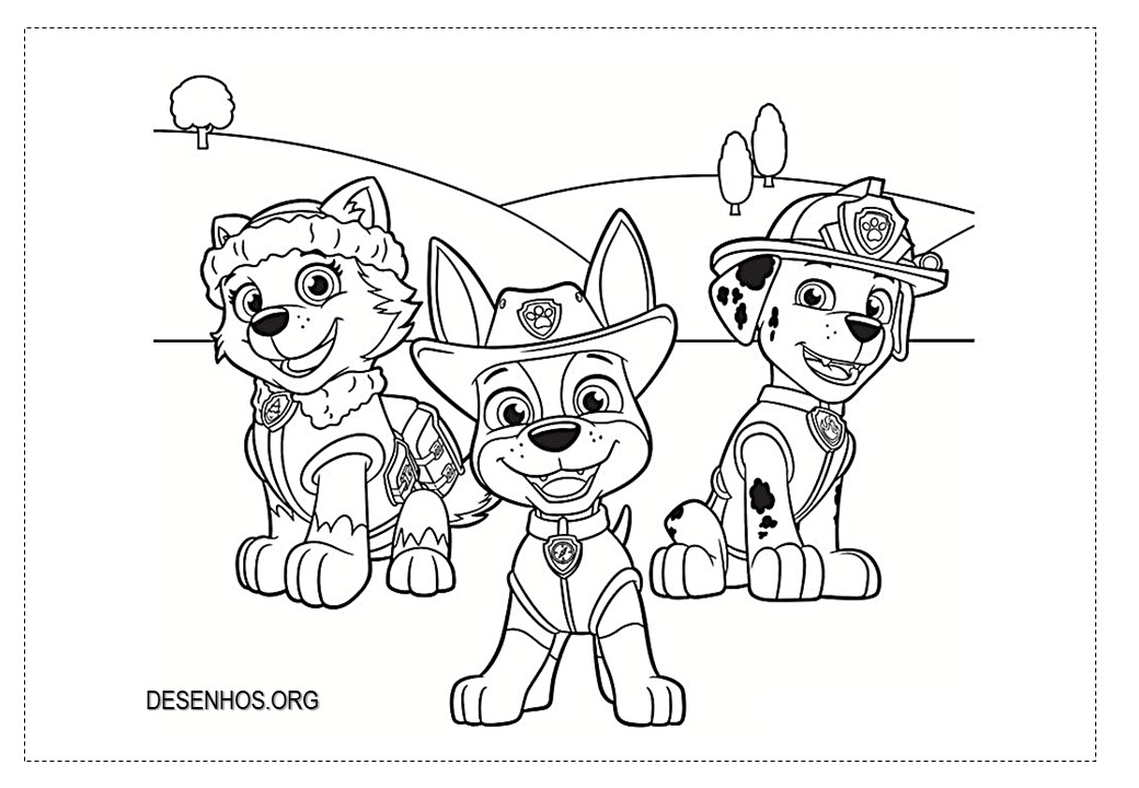 desenhos para colorir patrulha canina 185 desenhos para colorir patrulha canina 185