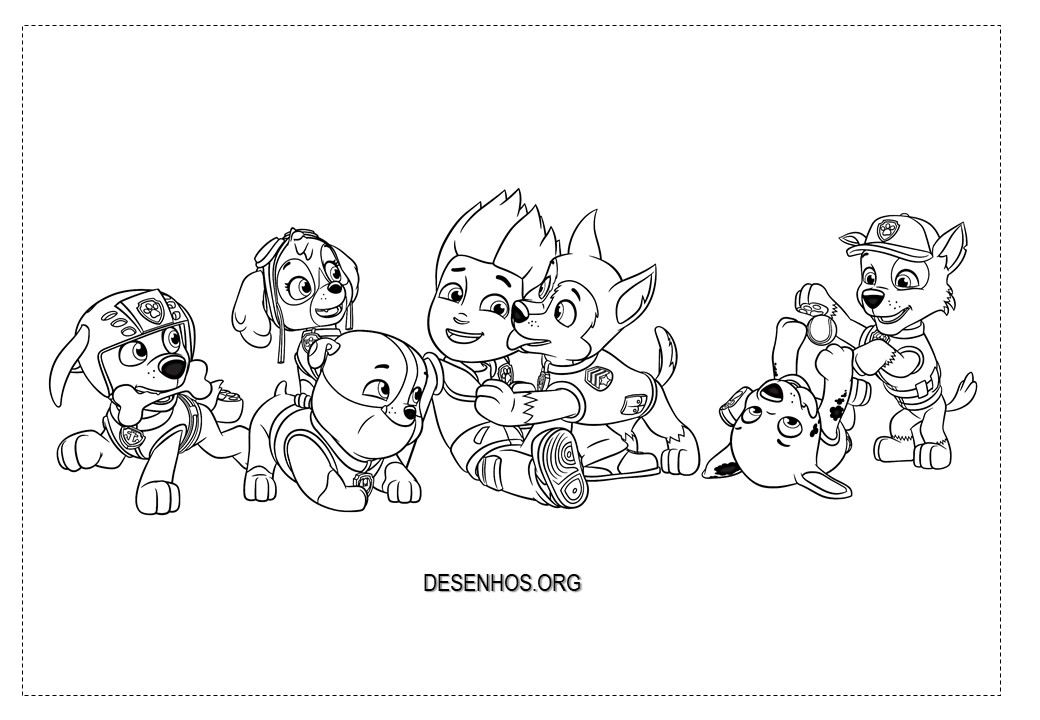 desenhos para colorir patrulha canina 193 desenhos para colorir patrulha canina 193