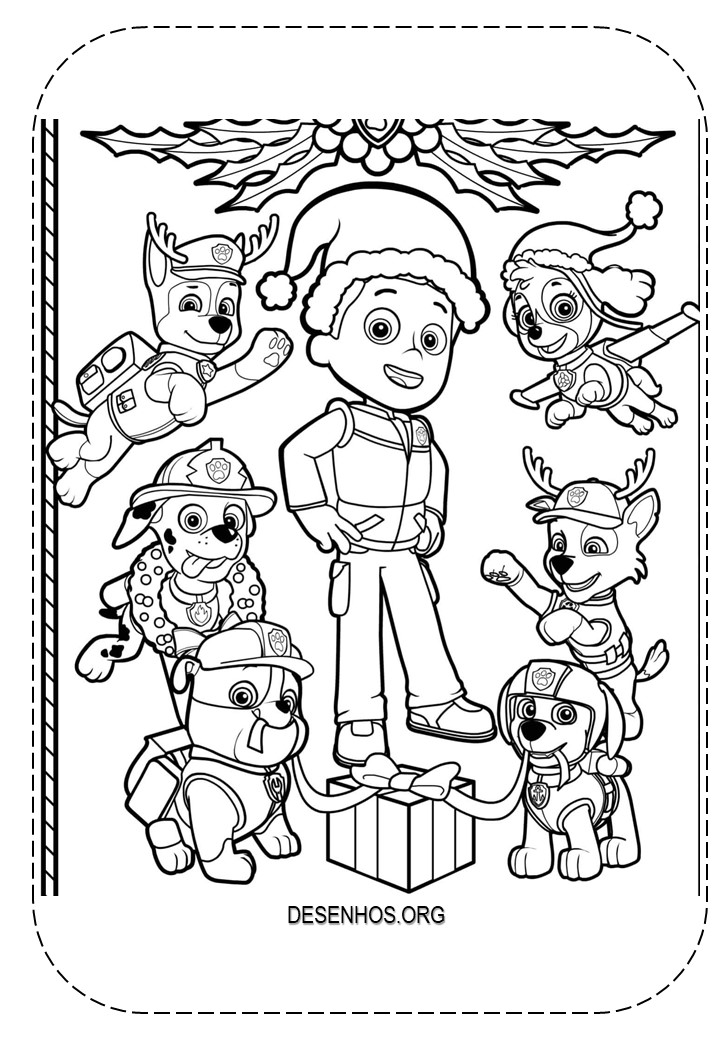 desenhos para colorir patrulha canina 188 –  – Desenhos para  Colorir