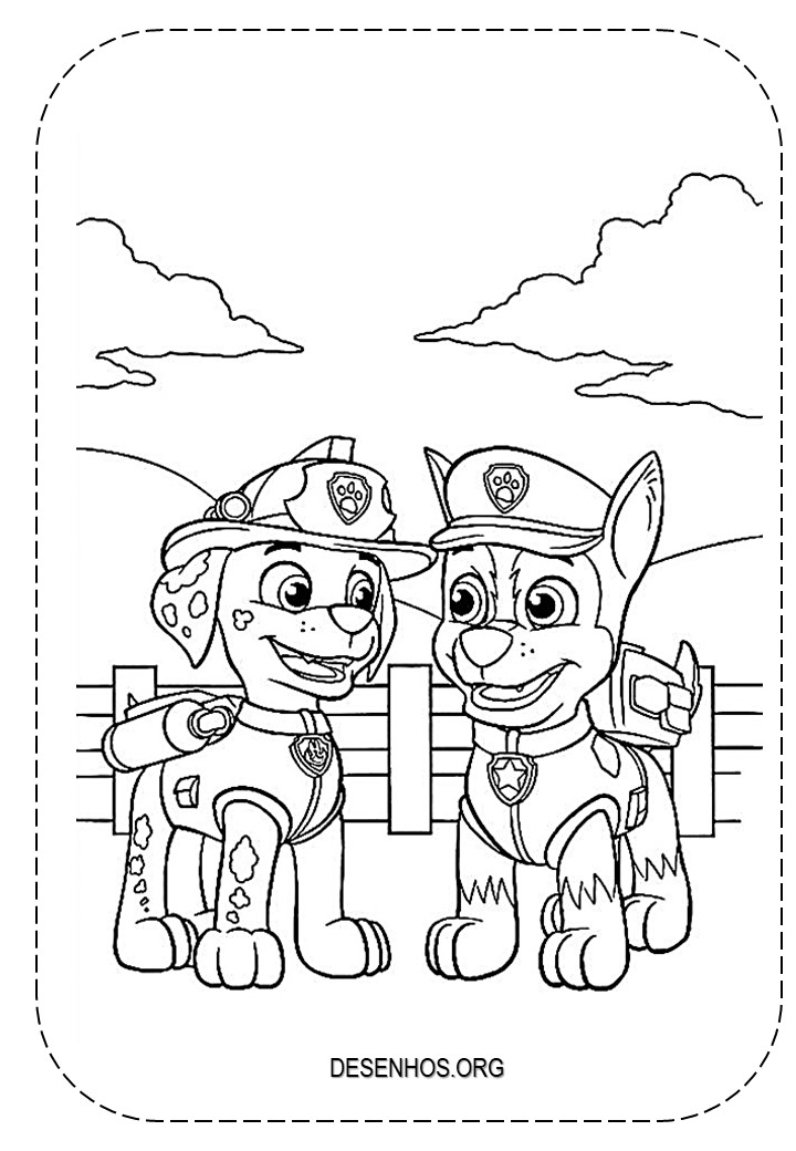 desenhos para colorir patrulha canina 27 desenhos para colorir patrulha canina 27