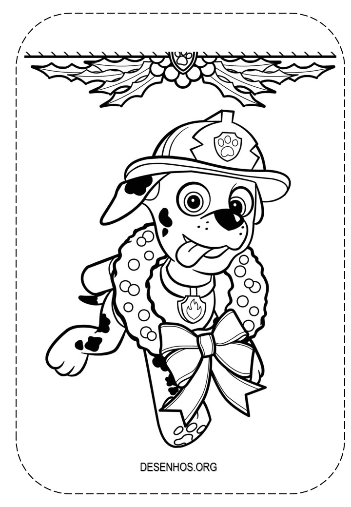 desenhos para colorir patrulha canina 32