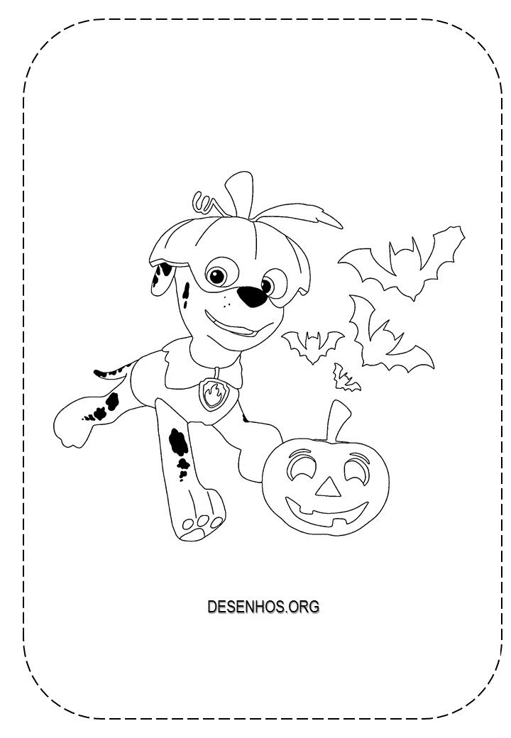 desenhos para colorir patrulha canina 36