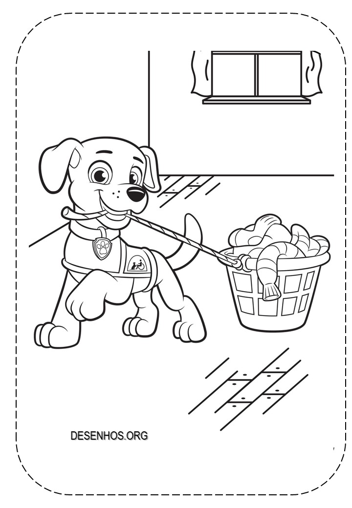 desenhos para colorir patrulha canina 38