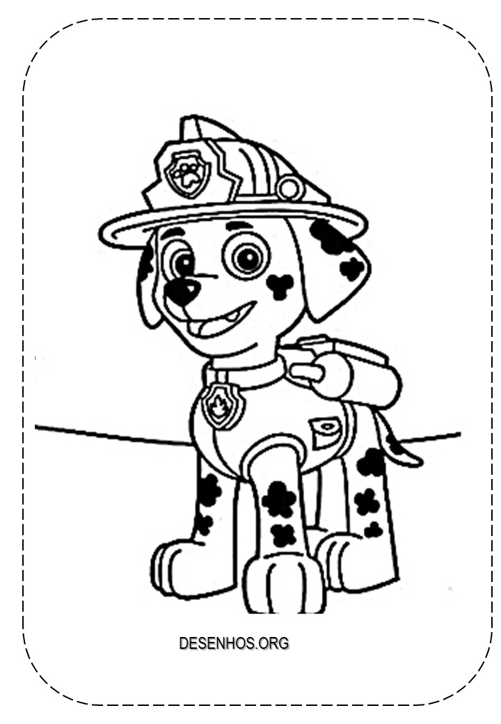 desenhos para colorir patrulha canina 39