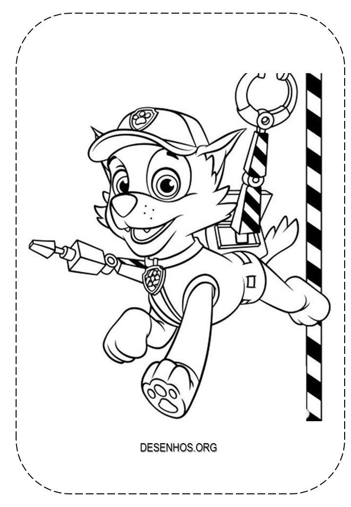 desenhos para colorir patrulha canina 47