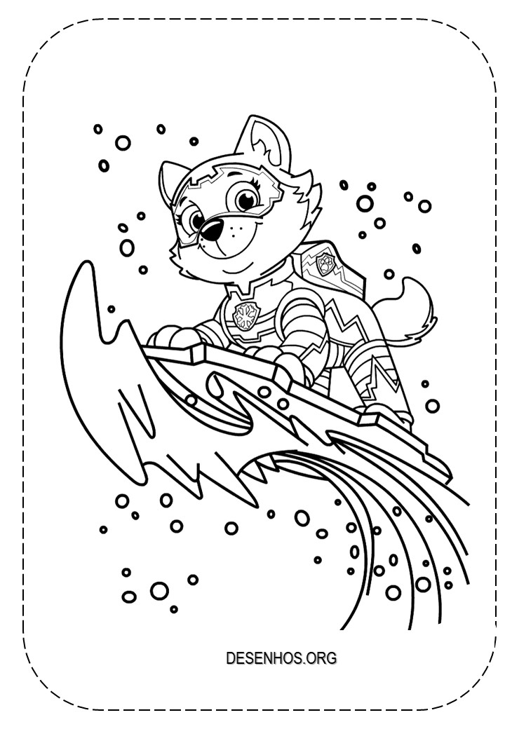 desenhos para colorir patrulha canina 5