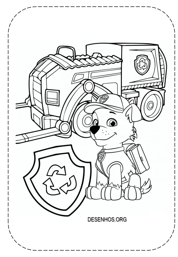 desenhos para colorir patrulha canina 58