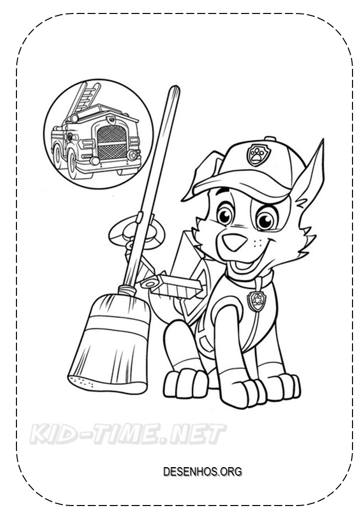 desenhos para colorir patrulha canina 60