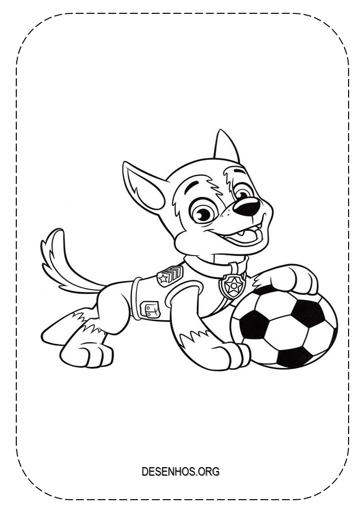 desenhos para colorir patrulha canina 72