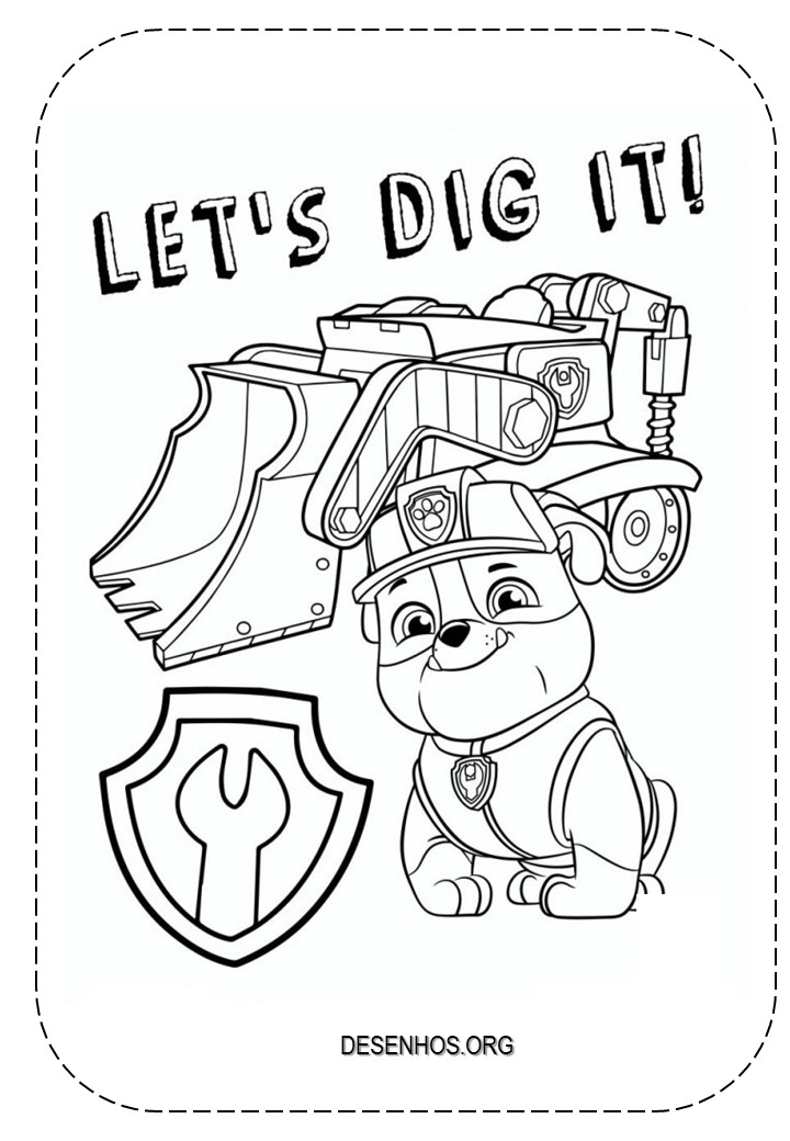 desenhos para colorir patrulha canina 81