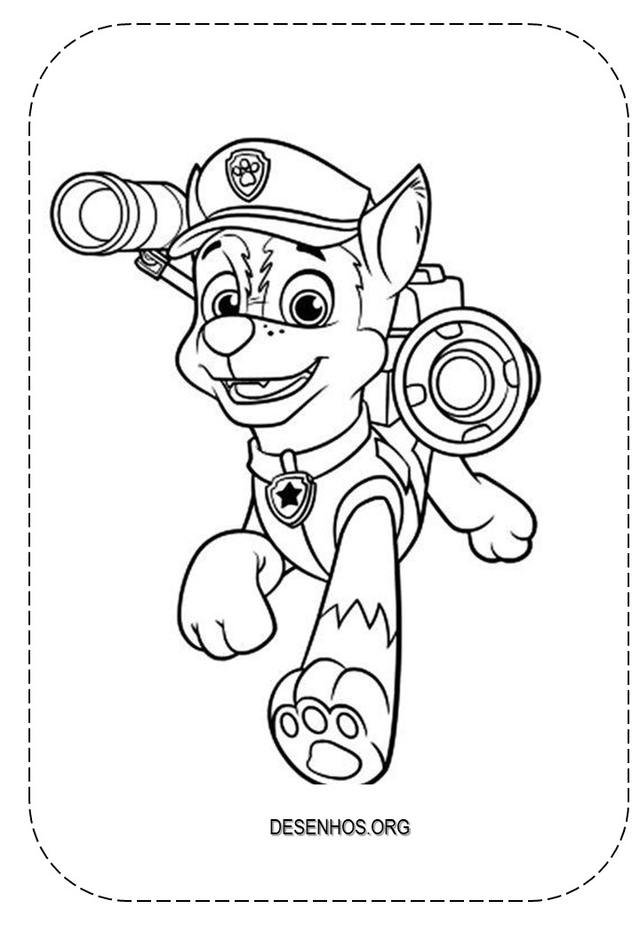 desenhos para colorir patrulha canina 84
