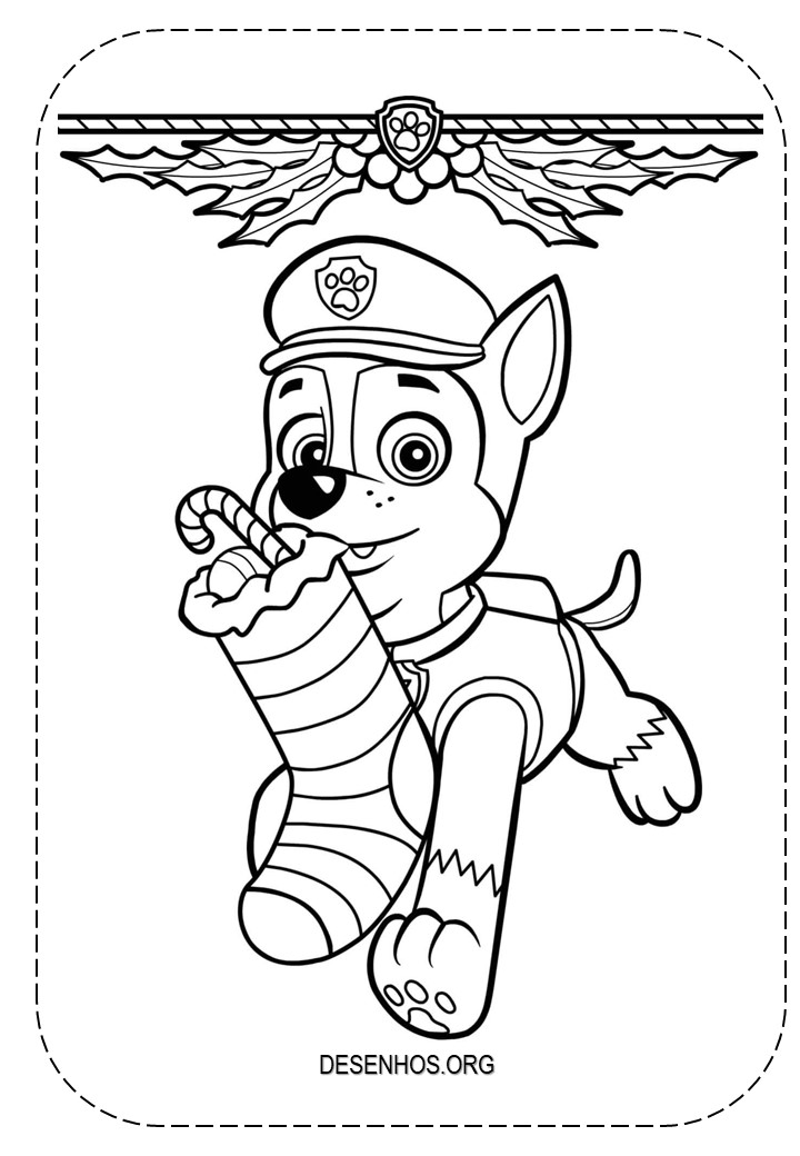 desenhos para colorir patrulha canina 90