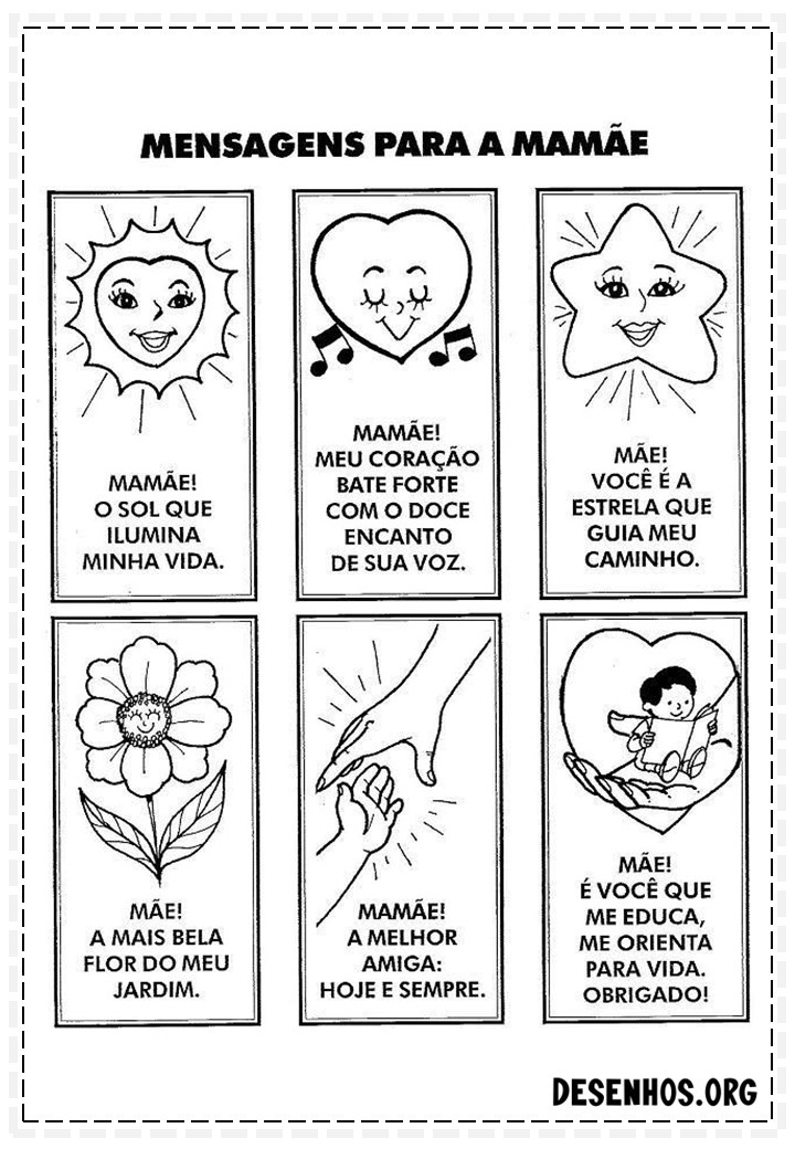 dia das mães para colorir 25