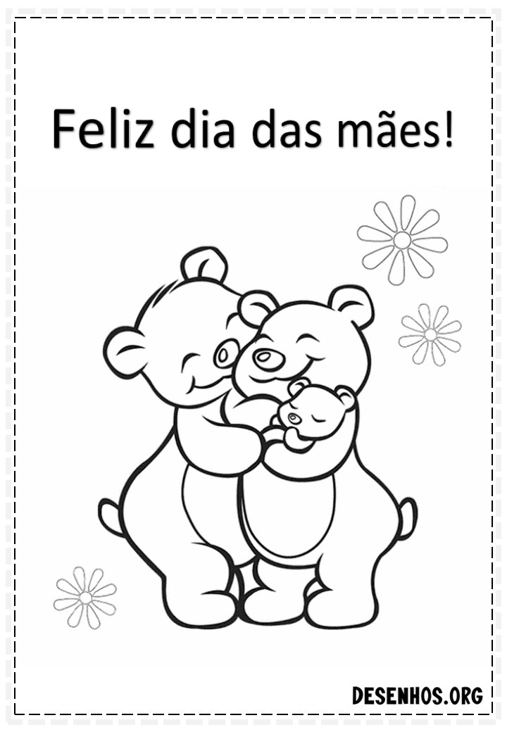 dia das mães para colorir 67