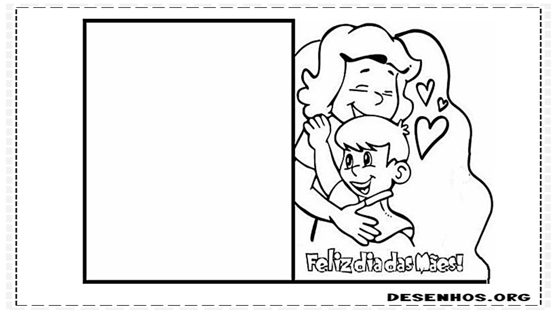 dia das mães para colorir 8