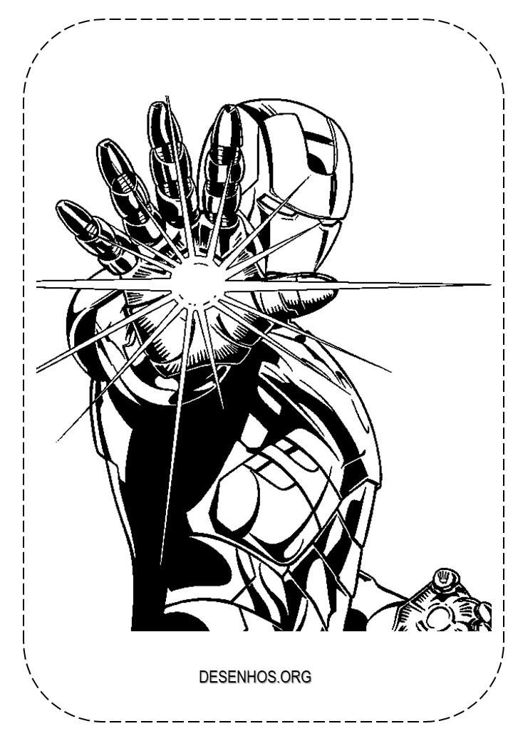 homem de ferro para imprimir 6