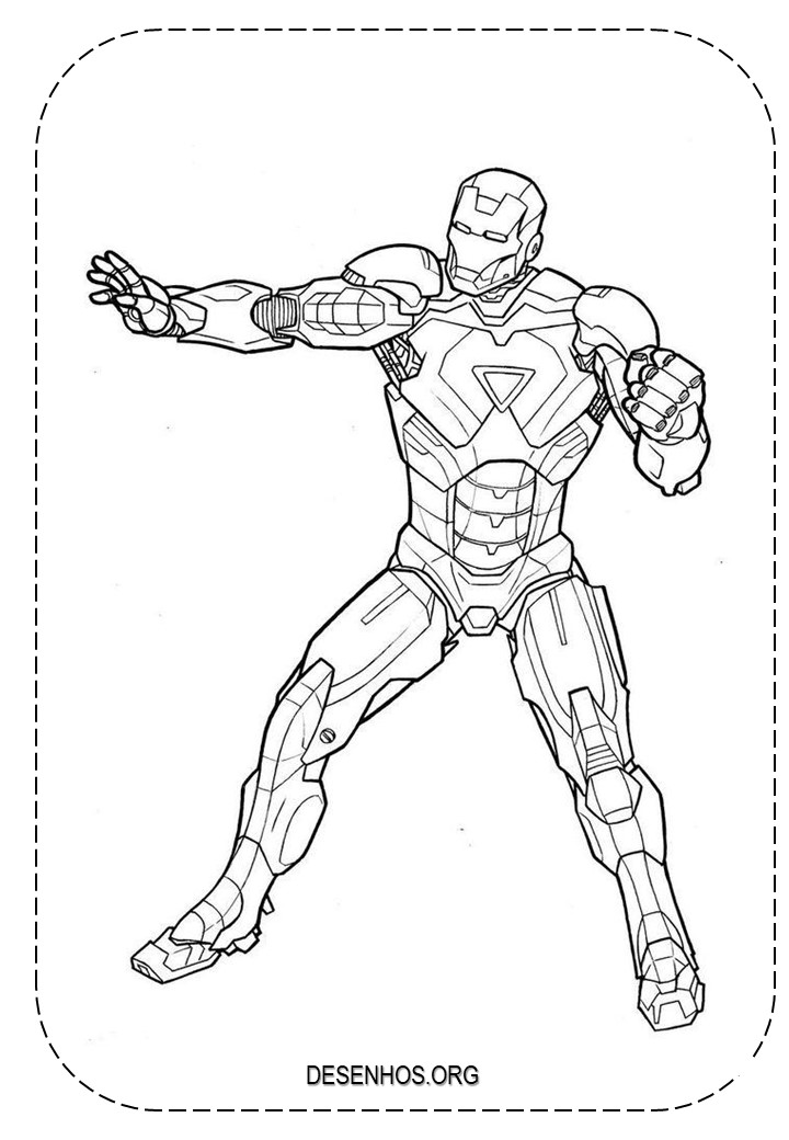 homem de ferro para imprimir 8