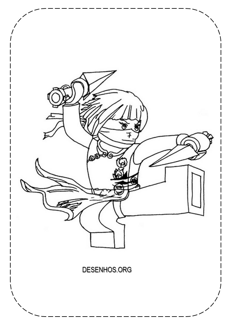 lego ninjago para colorir 103