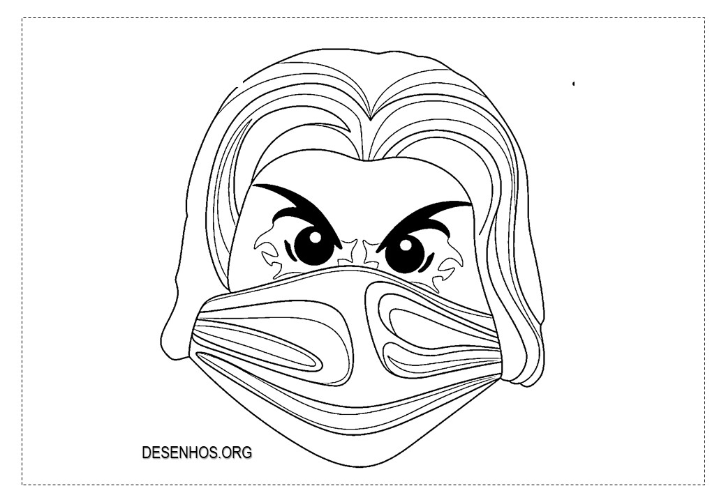 lego ninjago para colorir 16