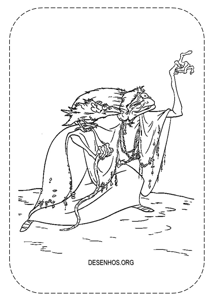 merida para colorir 17
