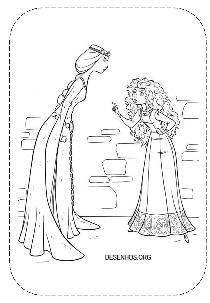 merida para colorir 50