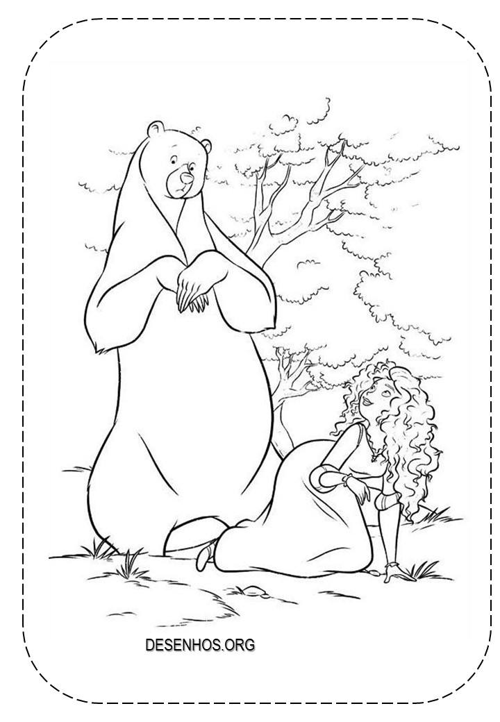 merida para colorir 55