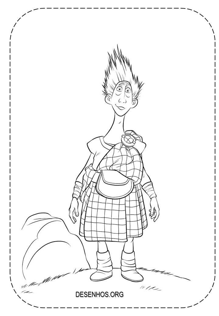 merida para colorir 68