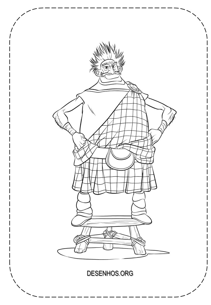 merida para colorir 69