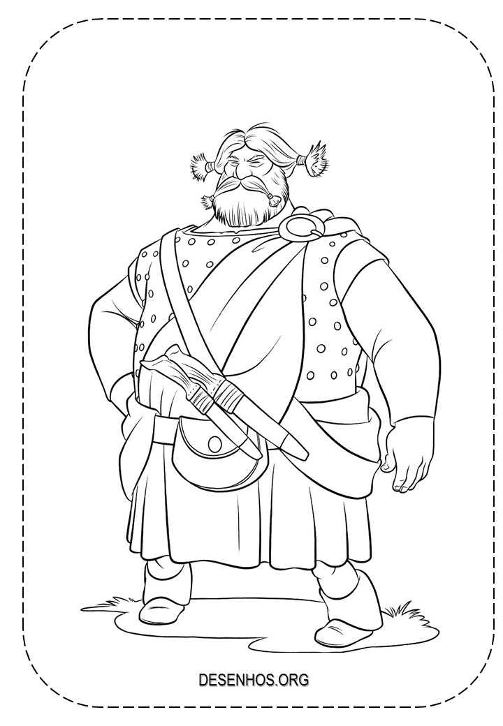 merida para colorir 73
