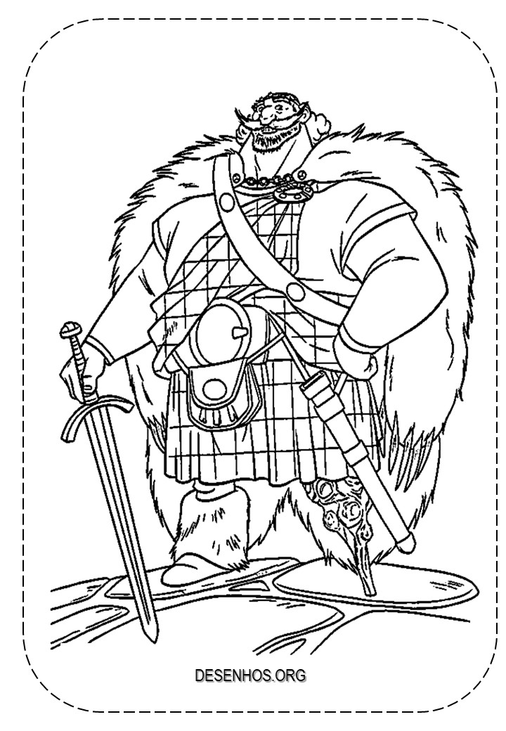 merida para colorir 75